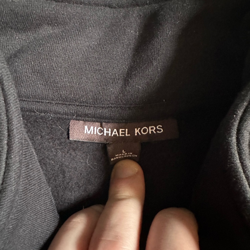 Michael Kors Men’s Large Quarter Zip - Picture 3 of 4